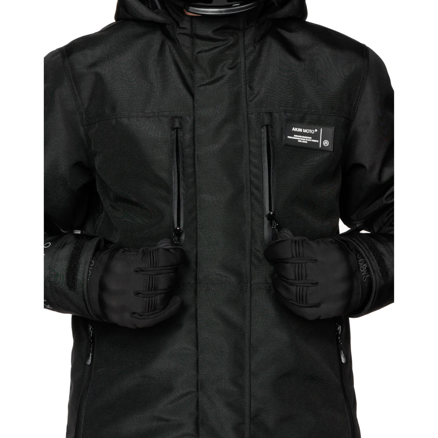 Akin Moto - Alpha 4.0 Motorcycle Jacket - Black