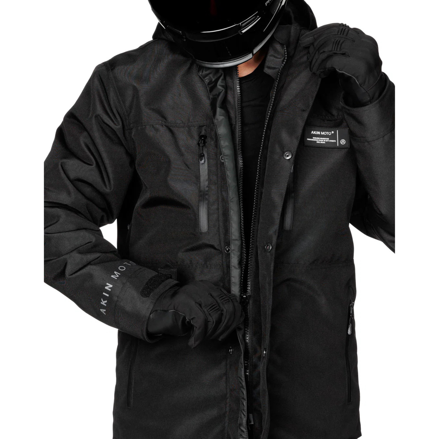 Akin Moto - Alpha 4.0 Motorcycle Jacket - Black