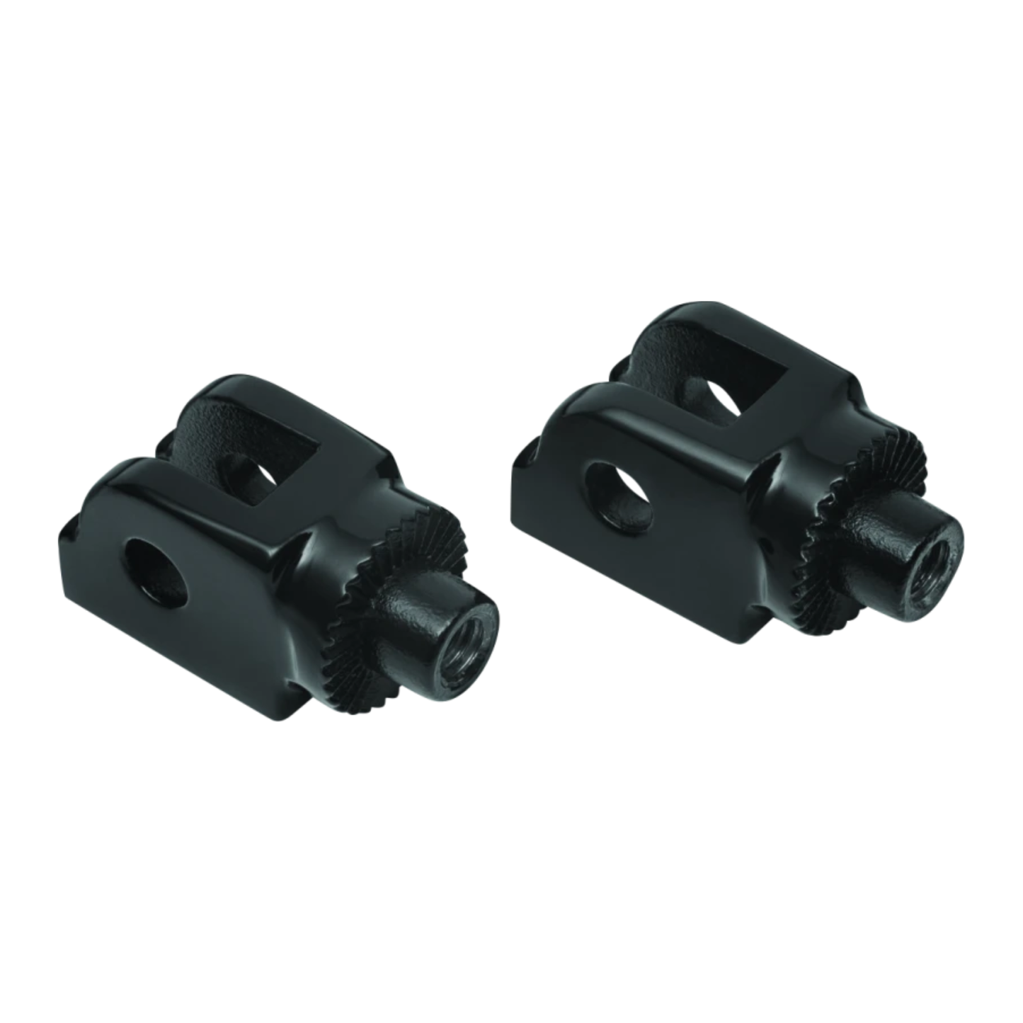 Kuryakyn - Spline Driver Peg Adaptor - Black - Fits Softail 2018up - Pan America 2021up - Sportster S 2021up