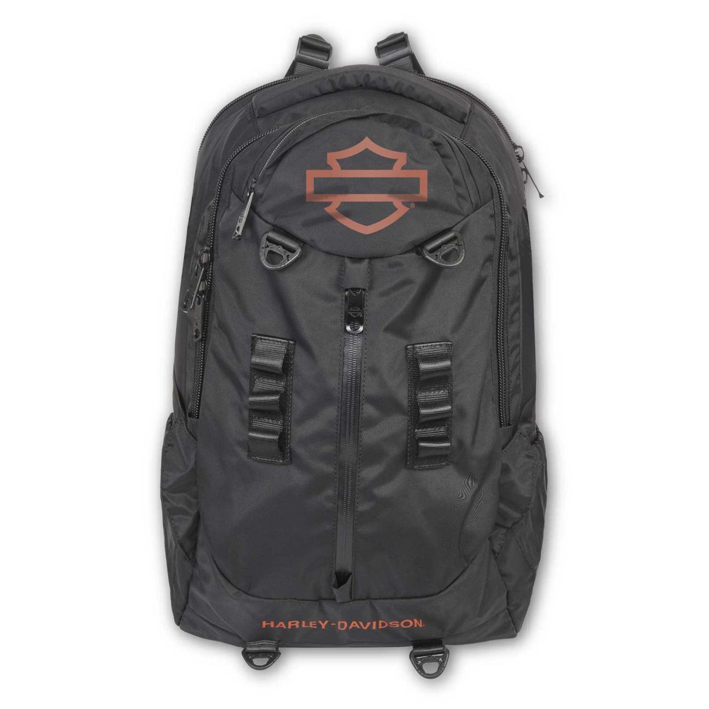 Harley-Davidson® Oil Slick Bar & Shield Logo High-Density Backpack - Rugged Black
