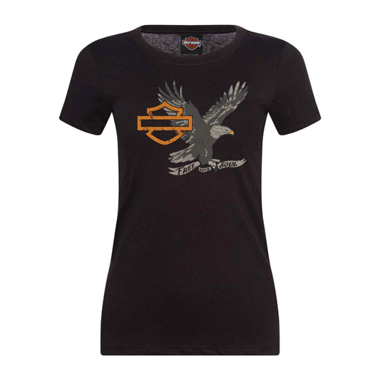 Gasoline Alley Harley-Davidson® Women's Dealer Tee - Augury