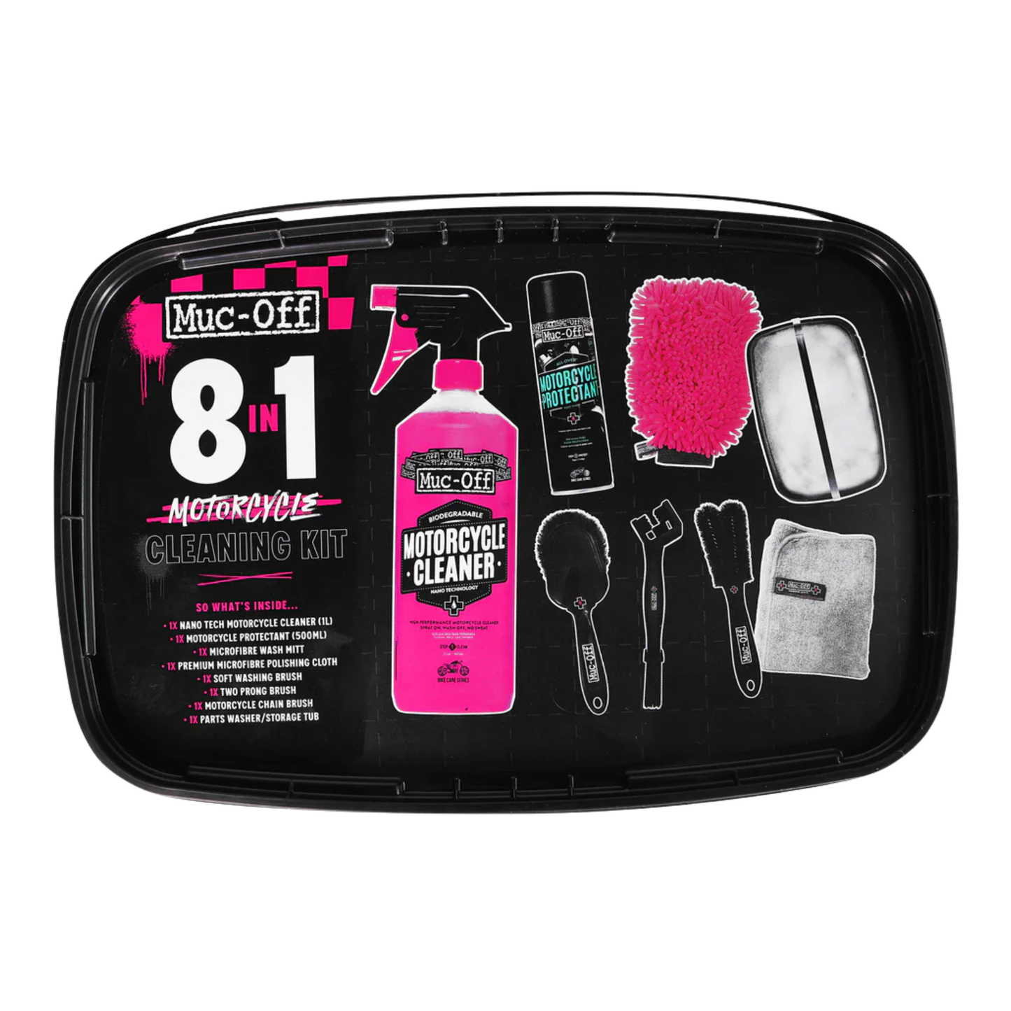 Muc Off - 8 in 1 Motorcycle Cleaning Kit