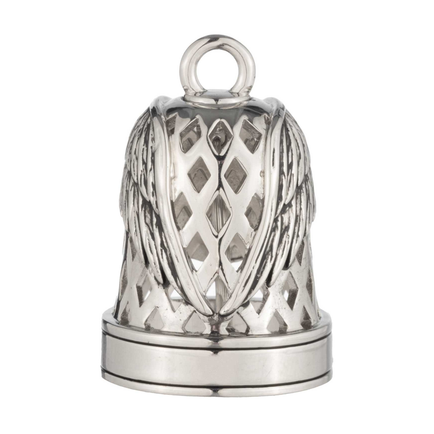 Harley-Davidson® Winged Willie G Skull Diamond Cut Outs Ride Bell - Silver Finish