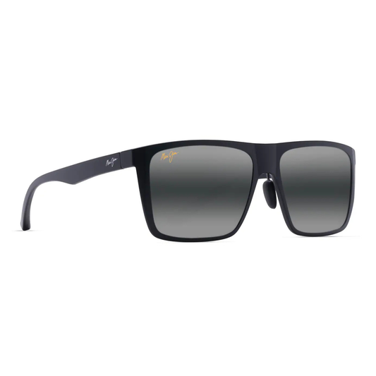 Maui Jim - Honokalani Polarised Sunglasses - Matte Black Frame - Neutral Grey Lens