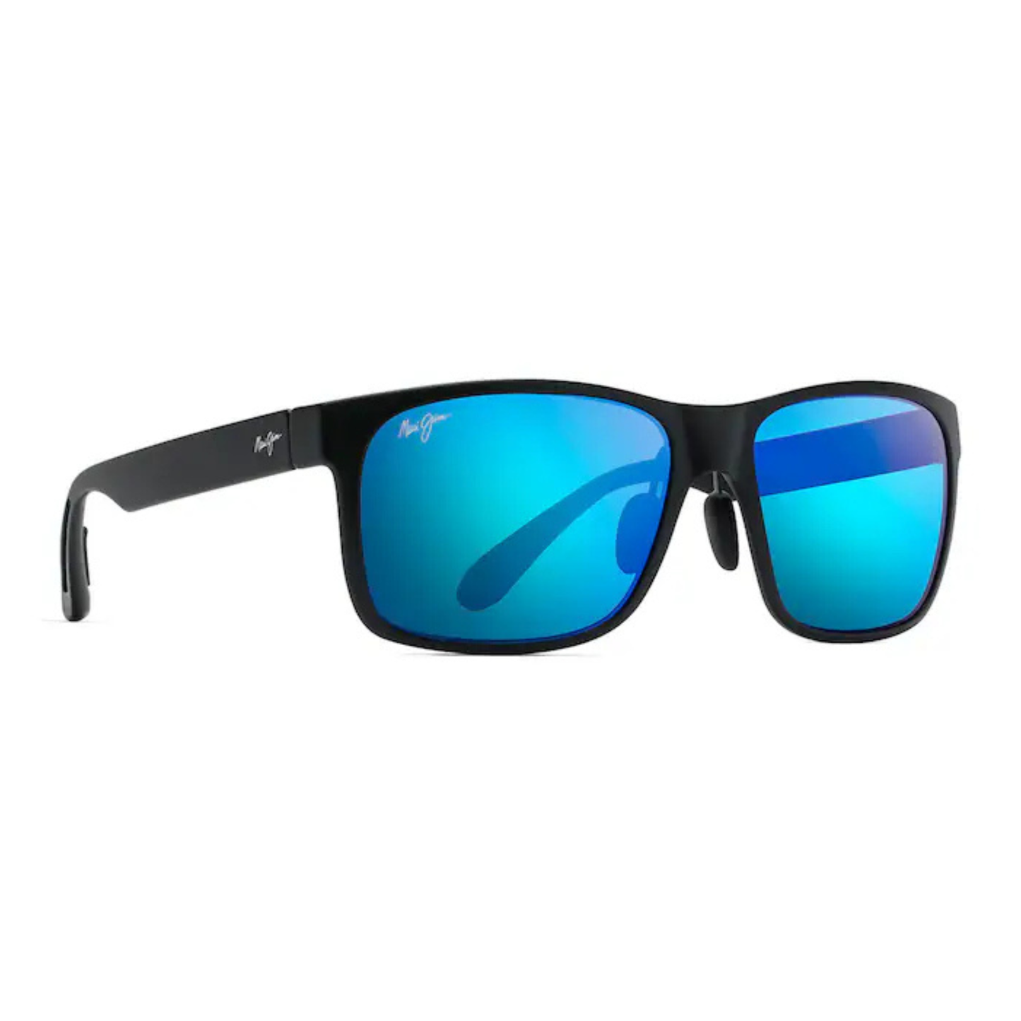 Maui Jim - Red Sands Polarised Sunglasses - Matte Black Frame - Blue Hawaii Lens