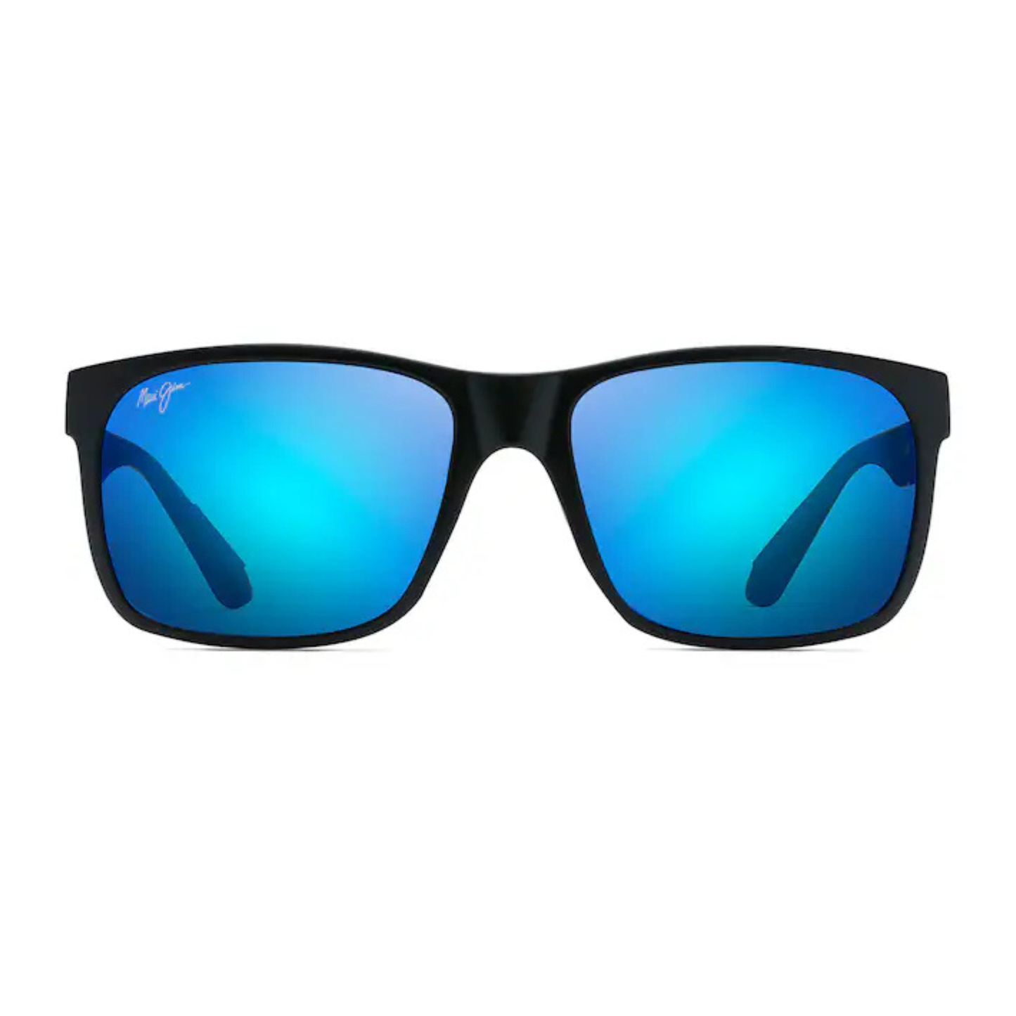Maui Jim - Red Sands Polarised Sunglasses - Matte Black Frame - Blue Hawaii Lens