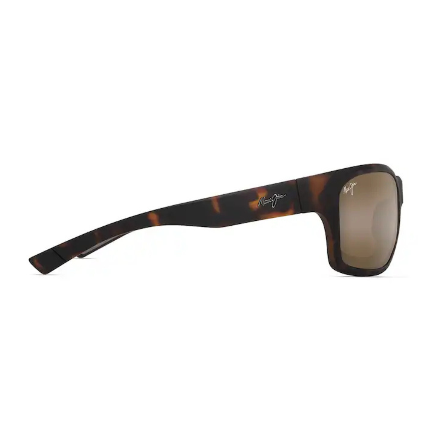 Maui Jim - 'Ano Nui Polarised Sunglasses - Matte Dark Havana Frame - HCL® Bronze Lens