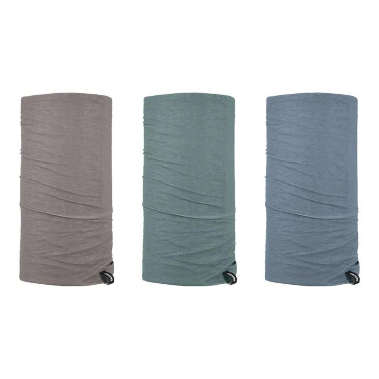 Oxford - Comfy Neck Tubes - Grey, Taupe & Khaki - 3 Pack