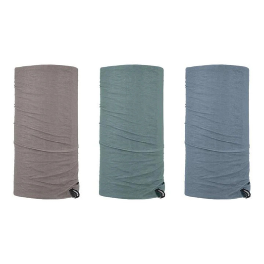 Oxford - Comfy Neck Tubes - Grey, Taupe & Khaki - 3 Pack