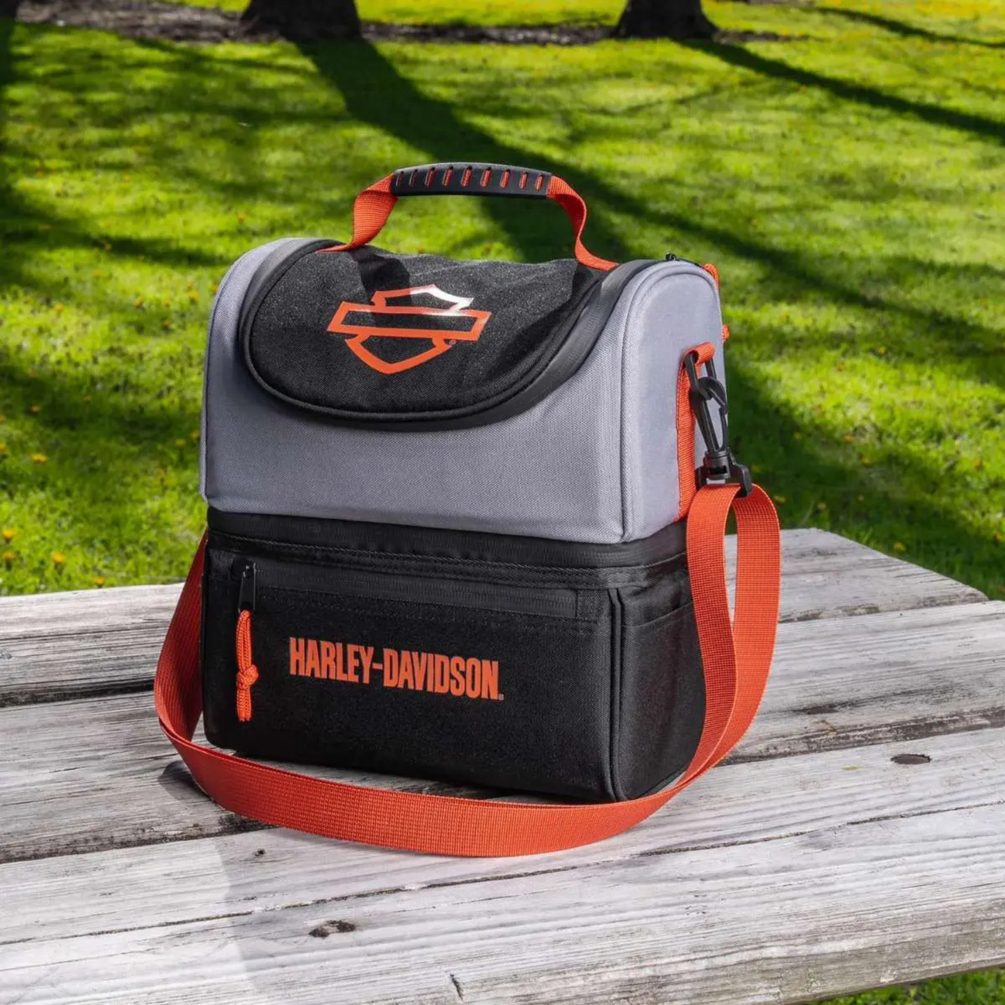 Harley-Davidson® Lunch Box Open Bar & Shield