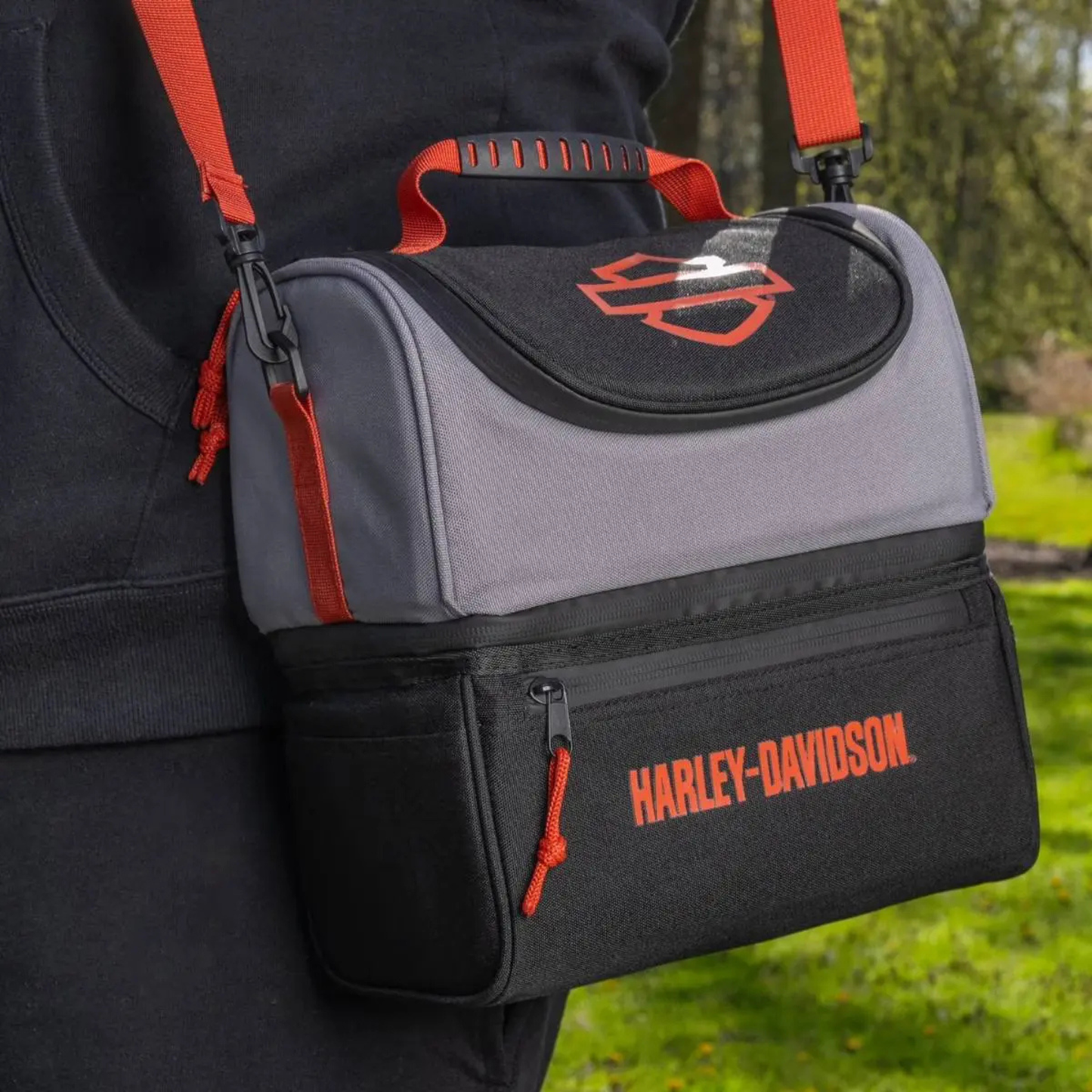Harley-Davidson® Lunch Box Open Bar & Shield