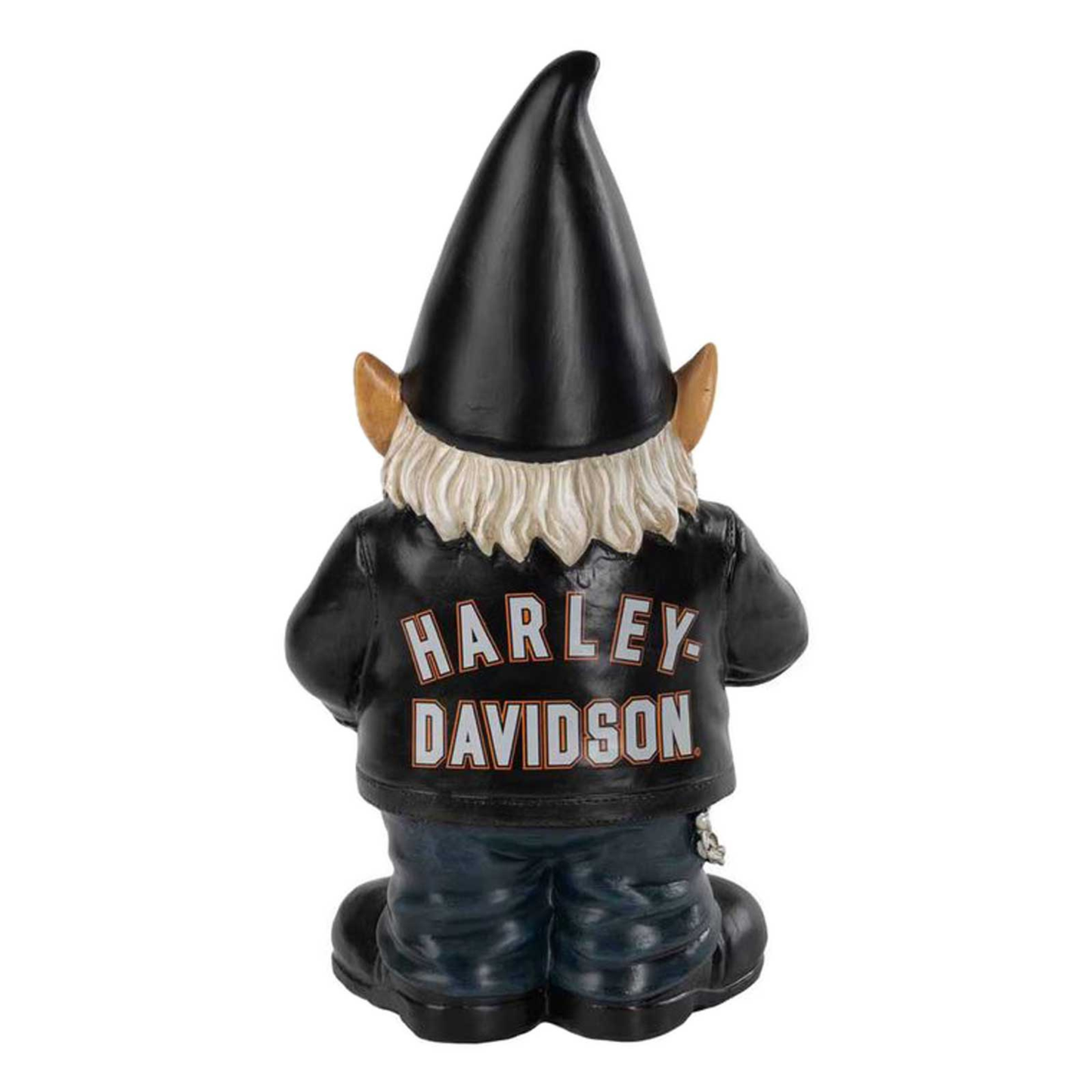 Harley-Davidson® Bar & Shield Sculpted Biker Garden Gnome Ace - Indoor/Outdoor Use