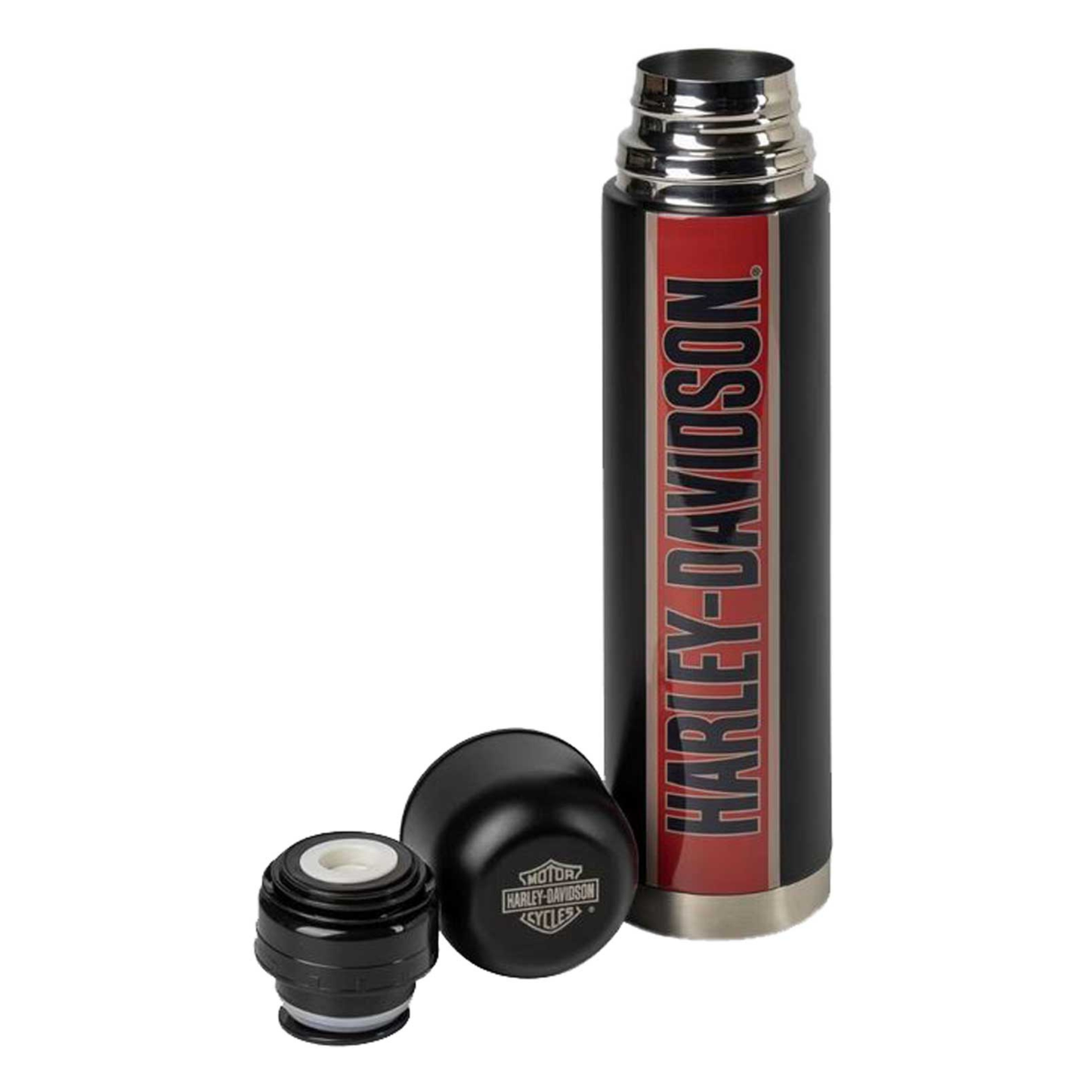 Harley-Davidson® Bold H-D Trenton Double Wall Stainless Steel Thermos
