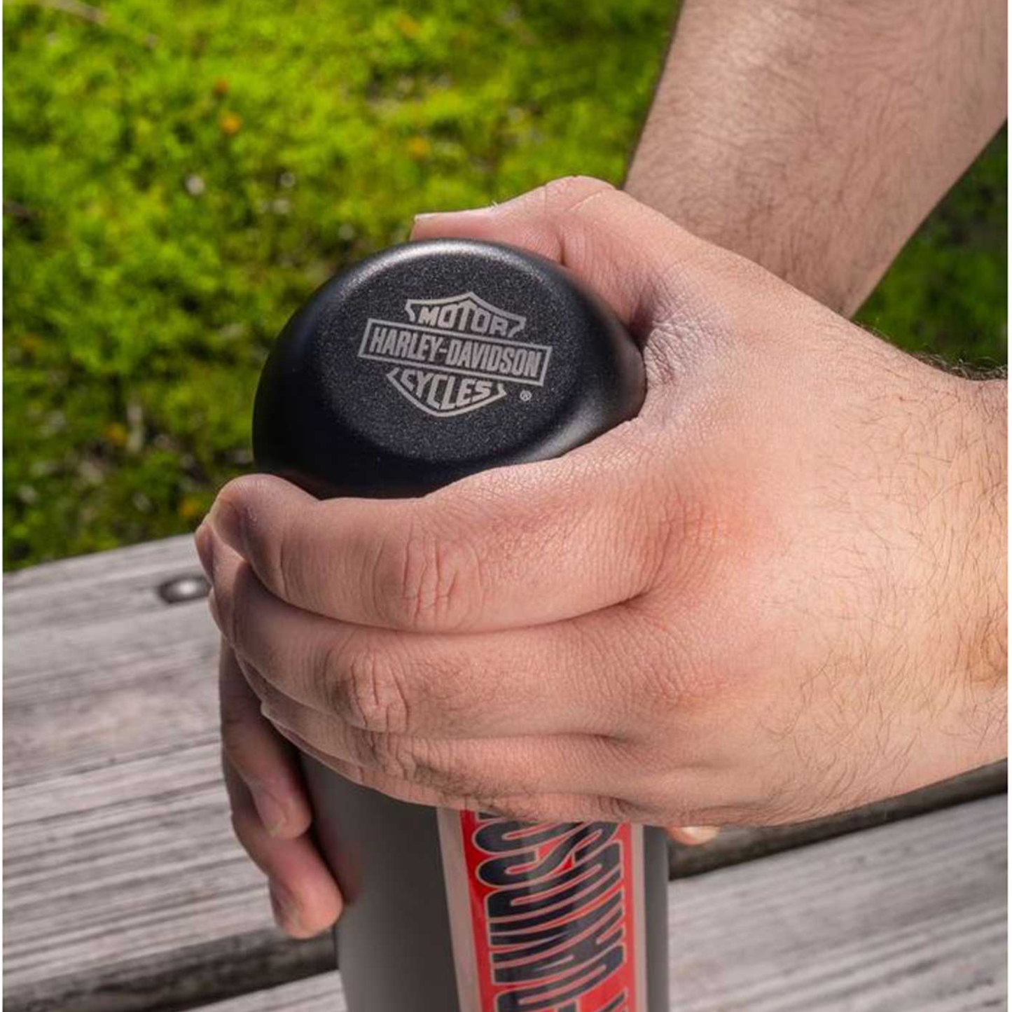 Harley-Davidson® Bold H-D Trenton Double Wall Stainless Steel Thermos