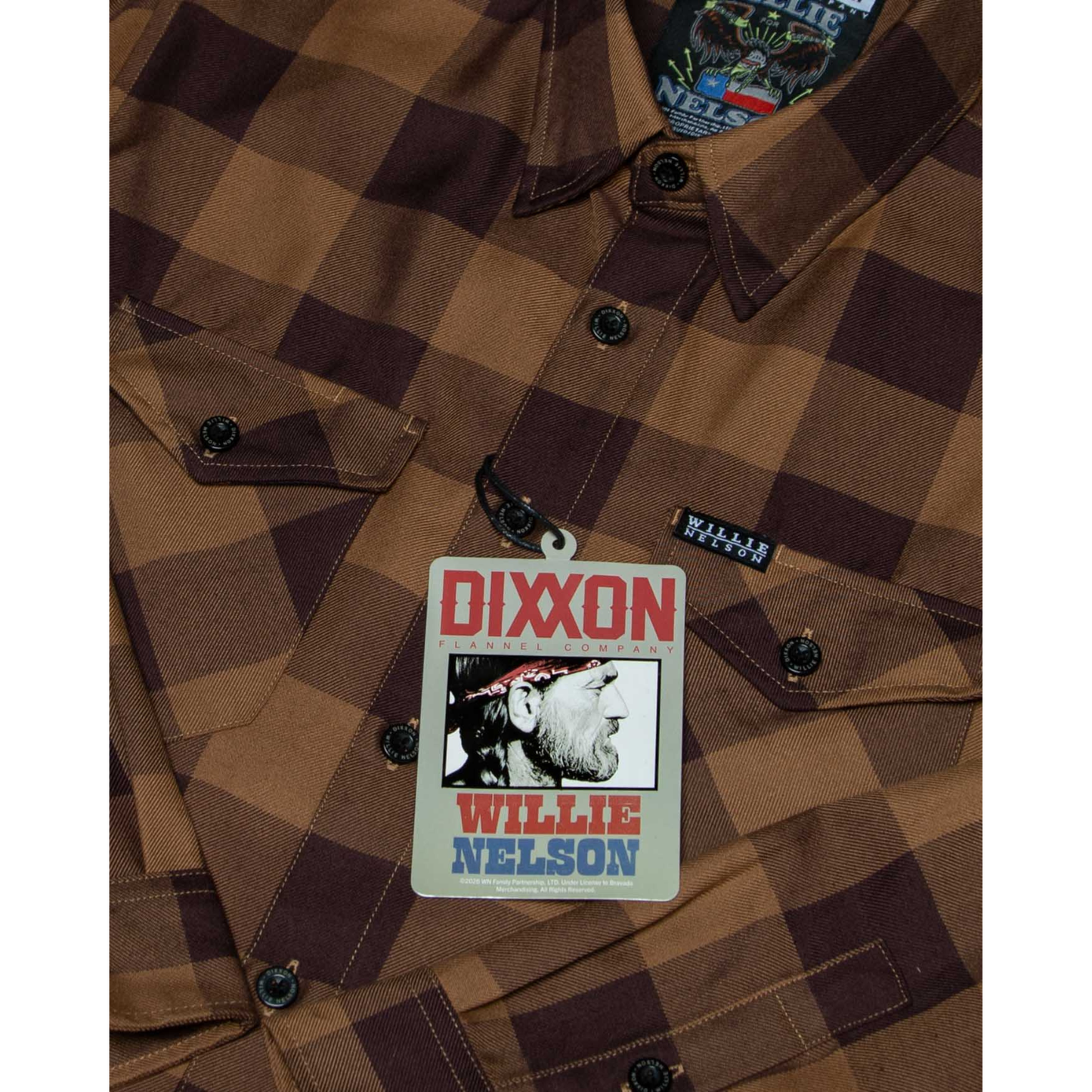 Dixxon Willie Nelson Flannel