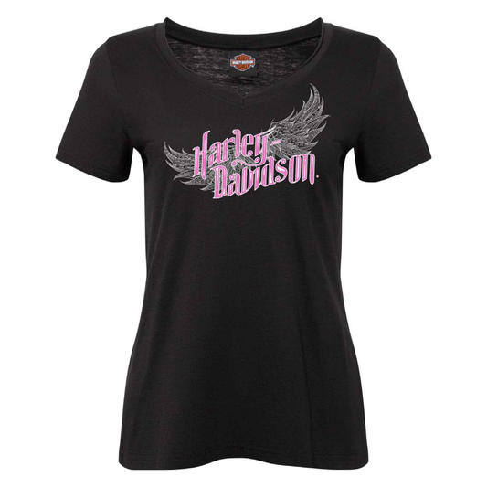 Gasoline Alley Harley-Davidson® Women's Dealer Tee - Crystallize