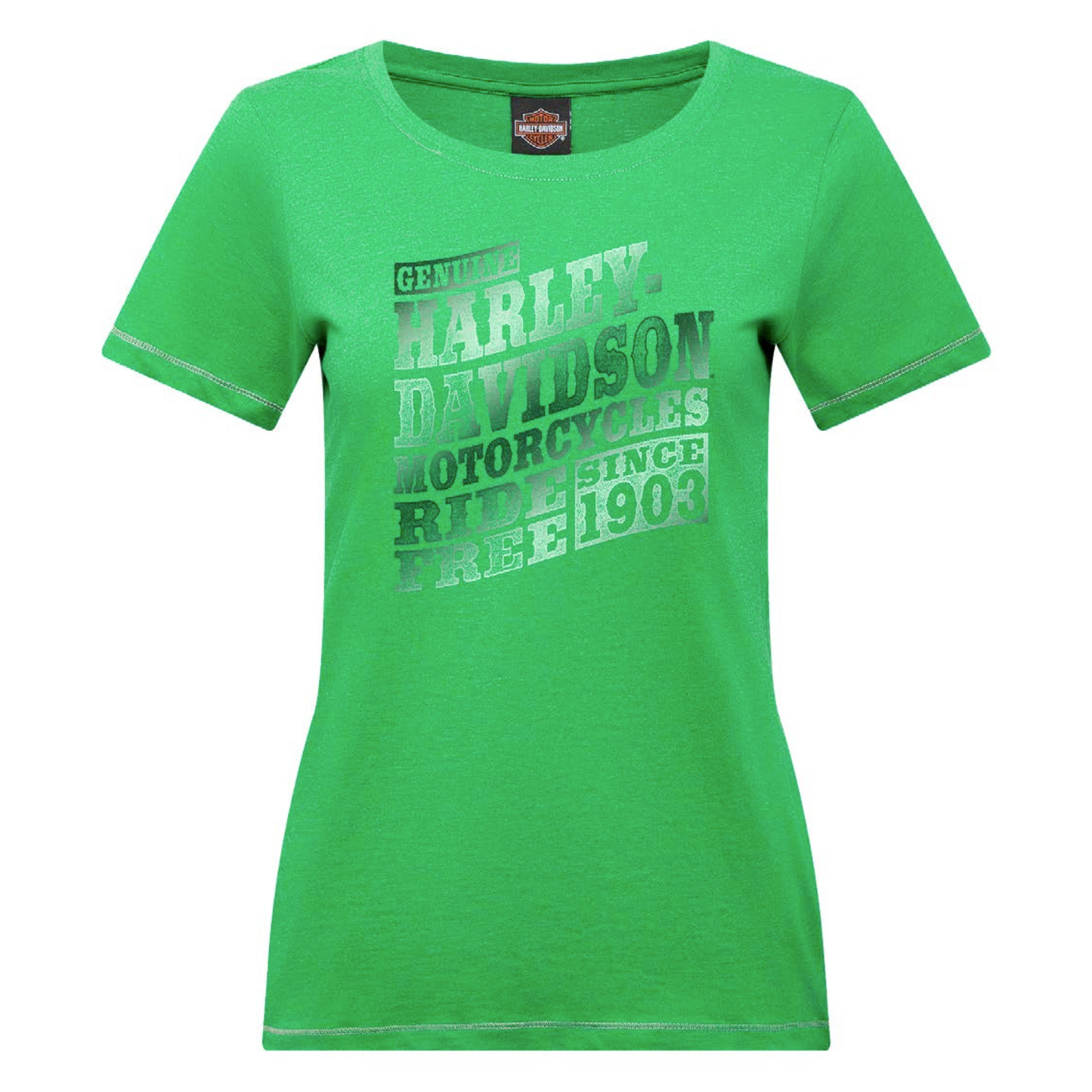 Gasoline Alley Harley-Davidson® Women's Dealer Tee - Metal