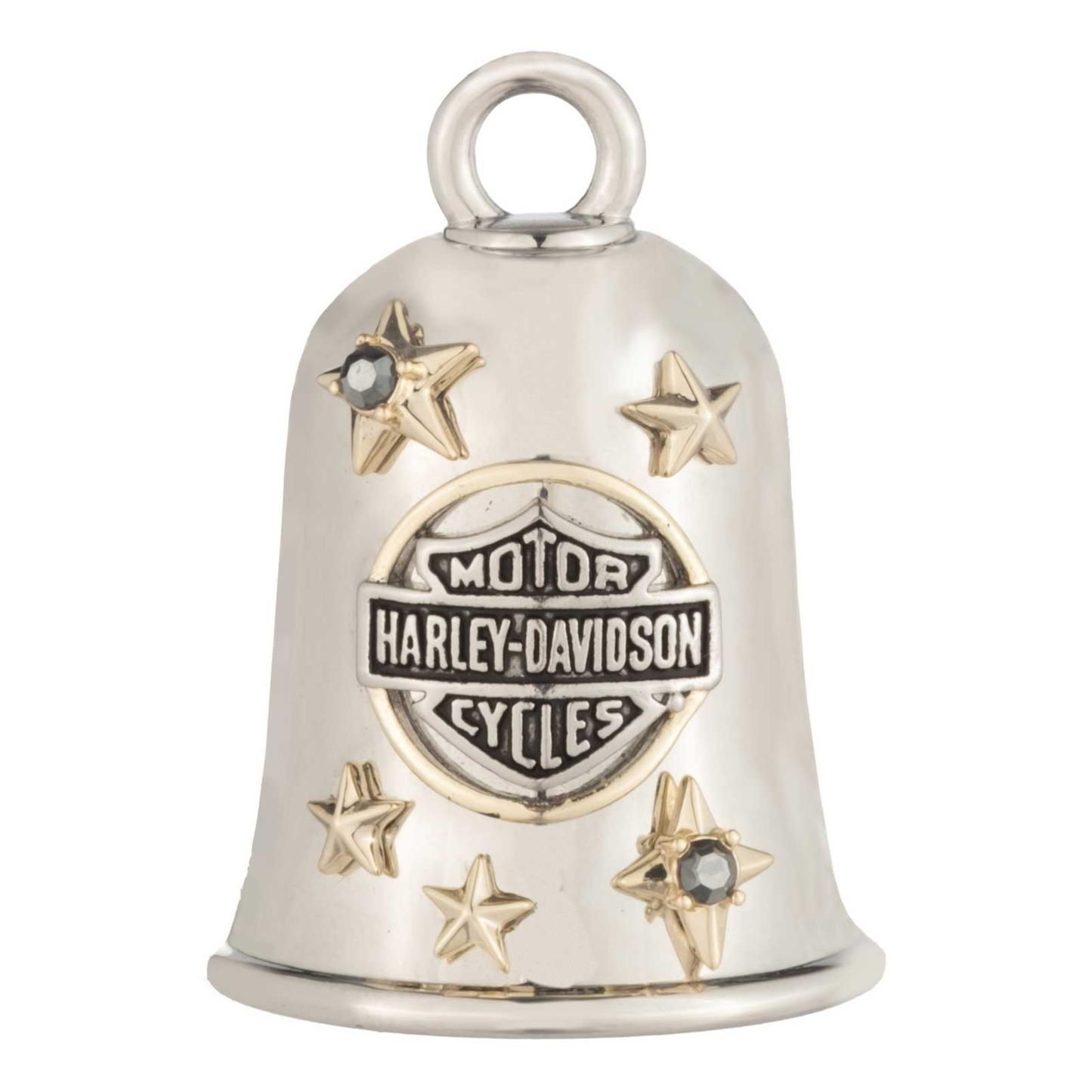 Harley-Davidson® Star & Snake Crystal Motorcycle Ride Bell