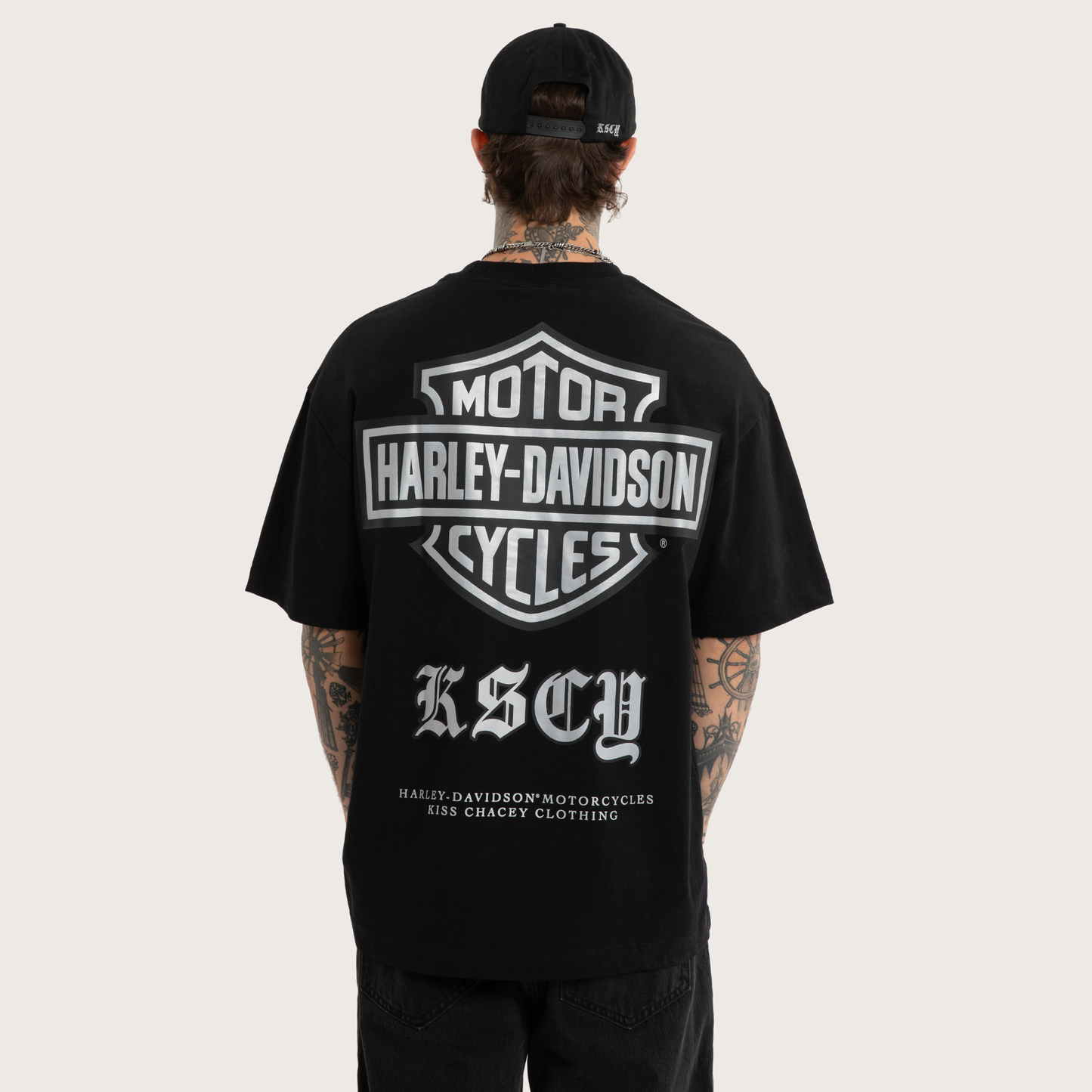 Harley-Davidson® x KSCY Scrambler Street Tee - Jet Black