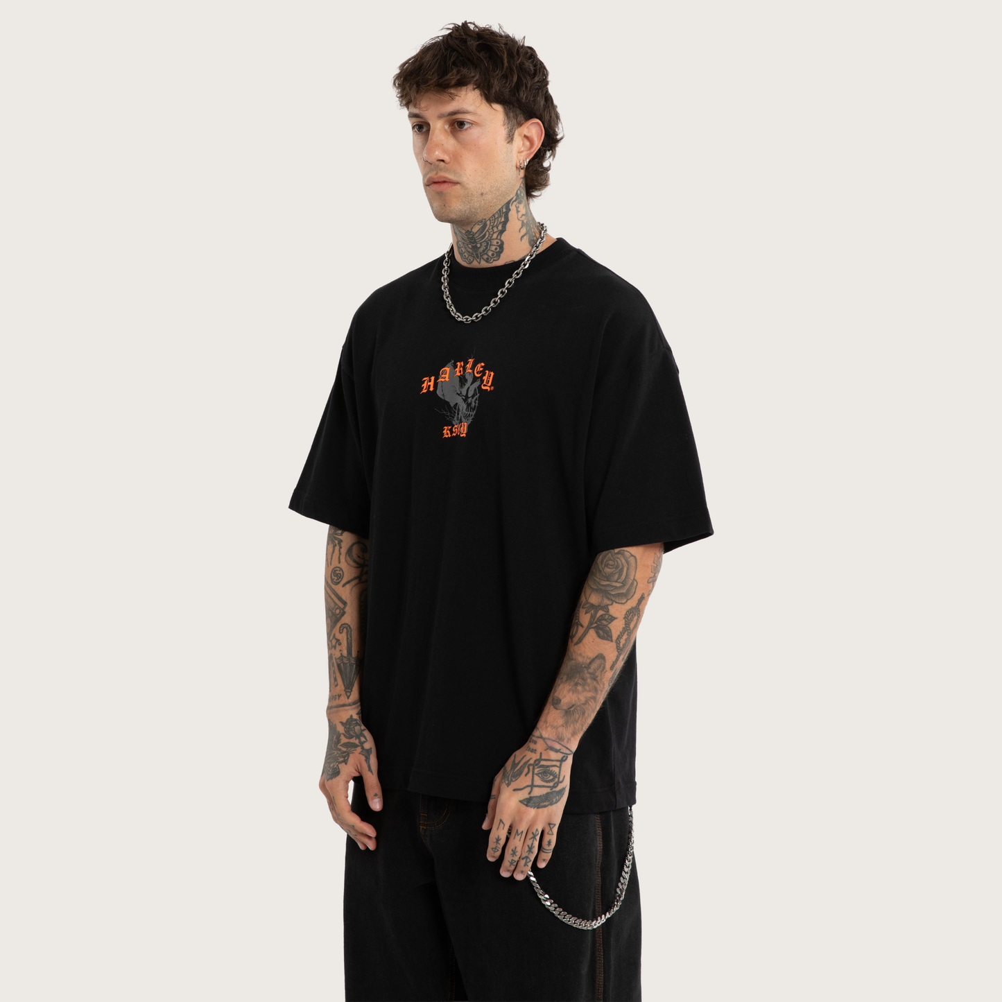 Harley-Davidson® x KSCY Nightster Street Tee - Jet Black
