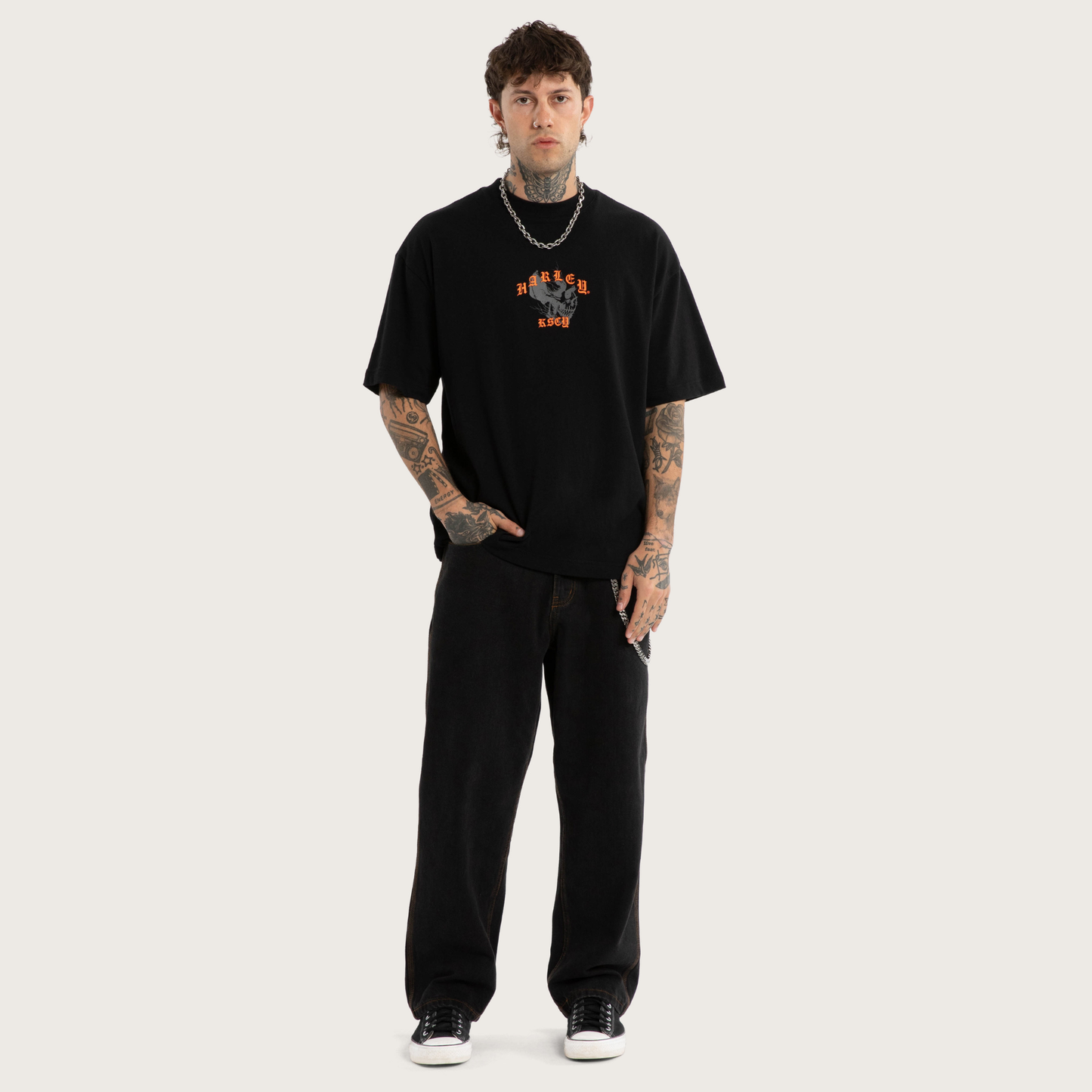 Harley-Davidson® x KSCY Nightster Street Tee - Jet Black