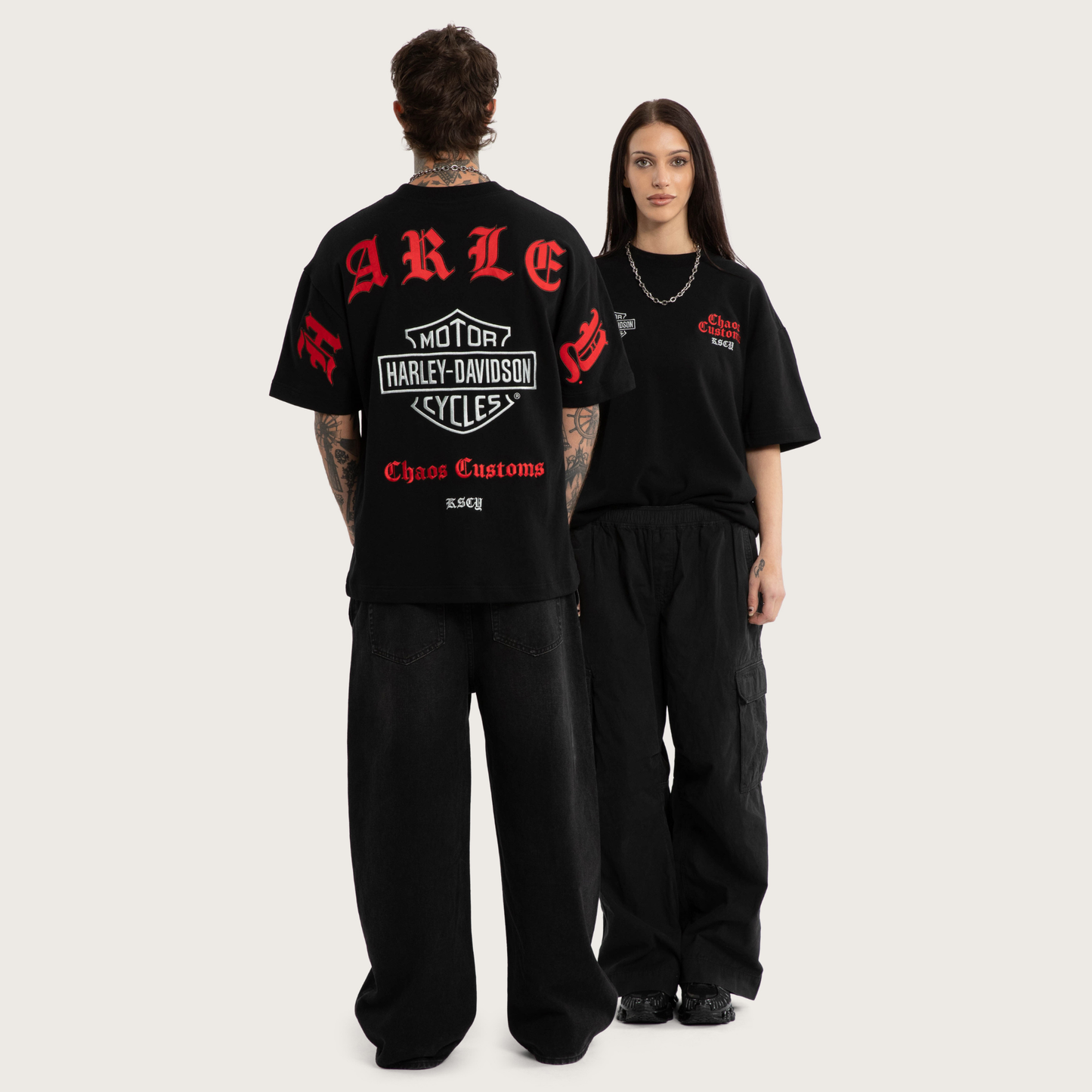 Harley-Davidson® x KSCY Rev Loopback Street Tee - Jet Black