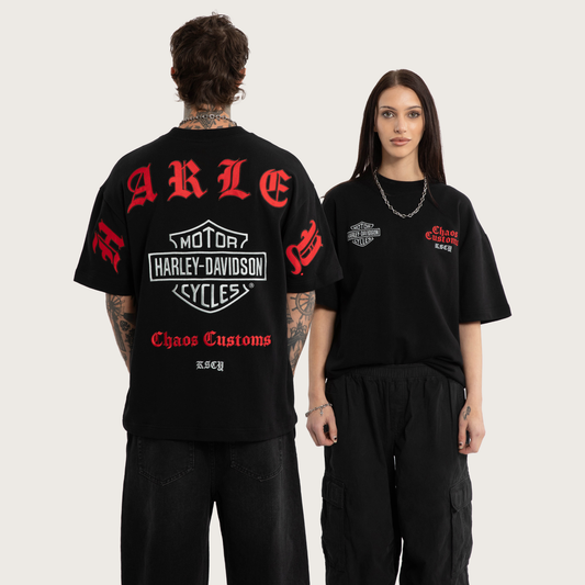 Harley-Davidson® x KSCY Rev Loopback Street Tee - Jet Black