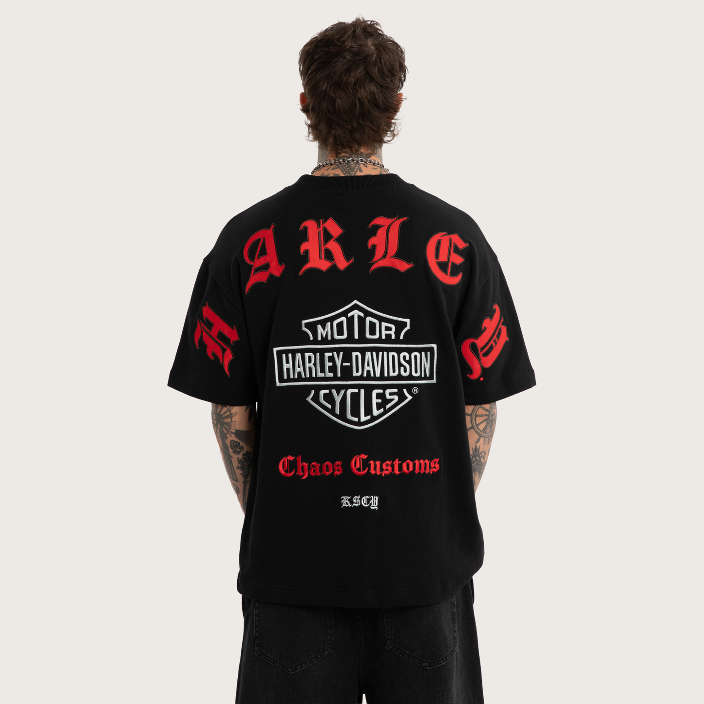 Harley-Davidson® x KSCY Rev Loopback Street Tee - Jet Black