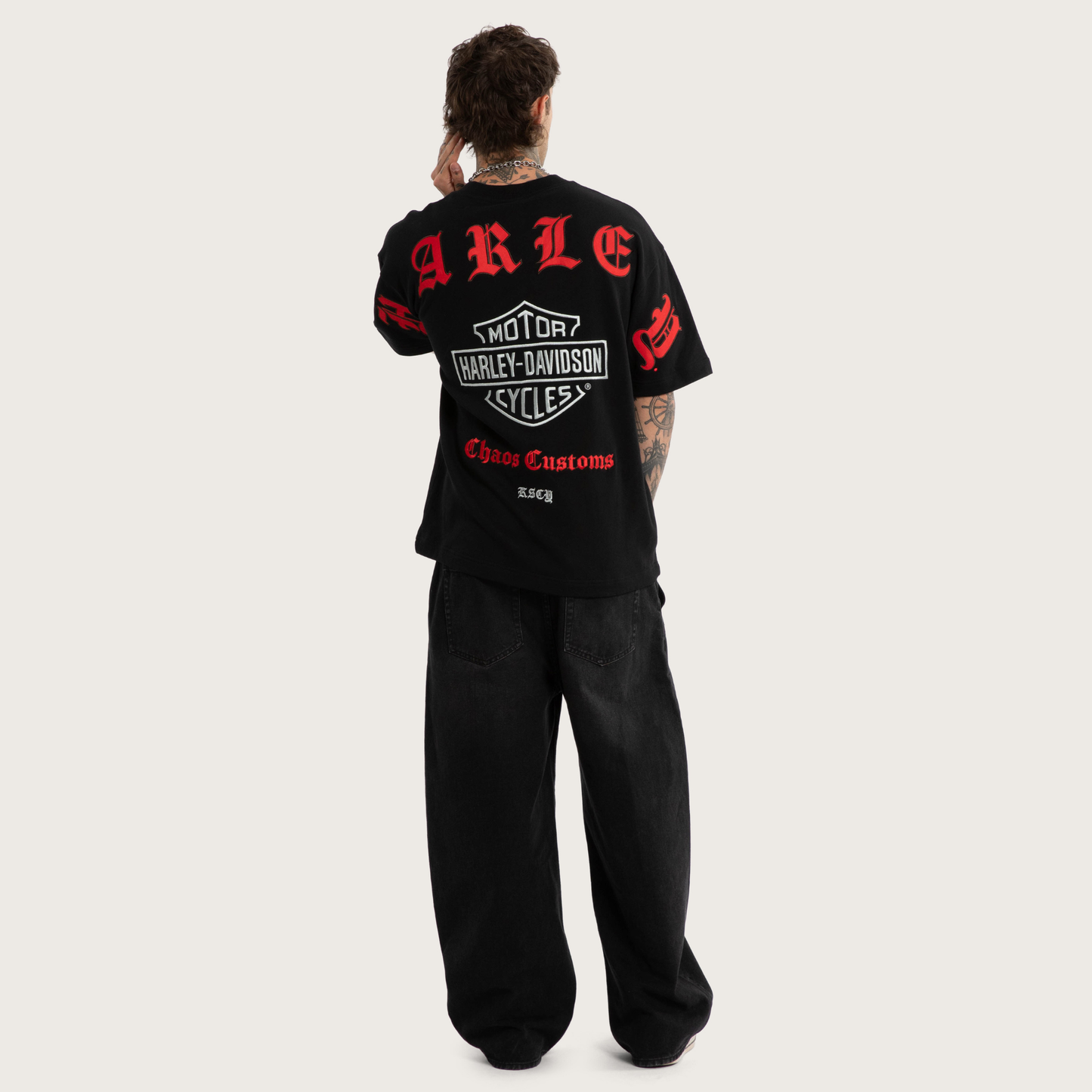 Harley-Davidson® x KSCY Rev Loopback Street Tee - Jet Black