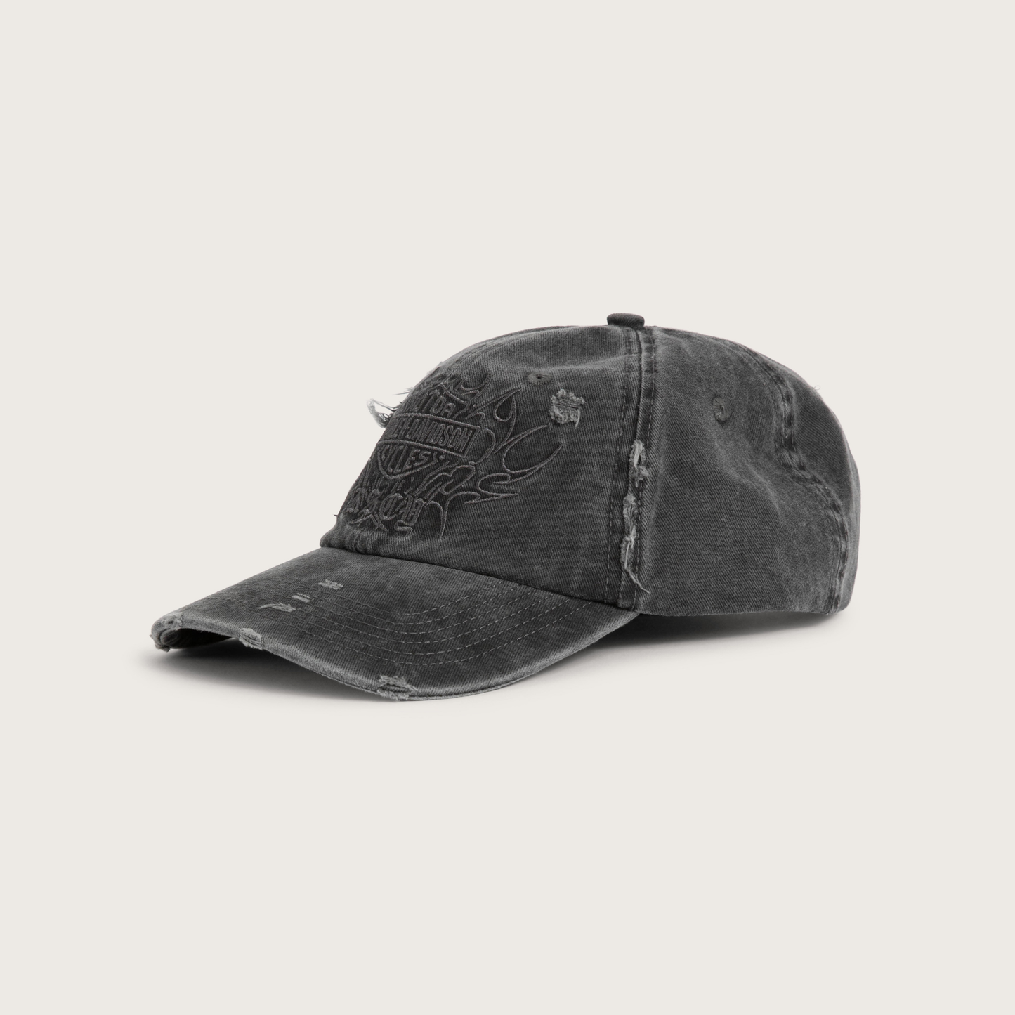 Harley-Davidson® x KSCY Knock Dad Cap - Washed Black