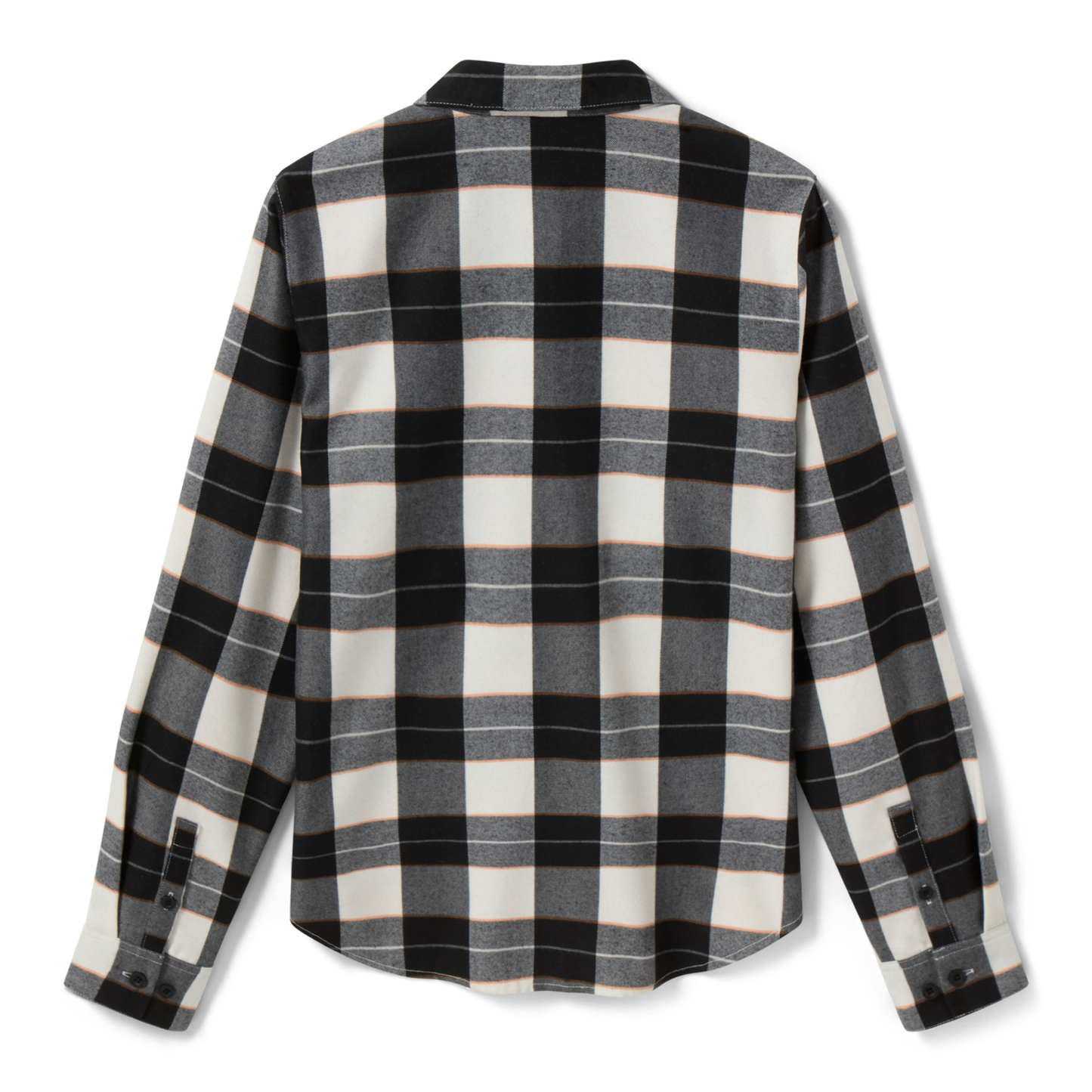 Harley-Davidson® Women's Plaid Woven Shirt - Off White / Black