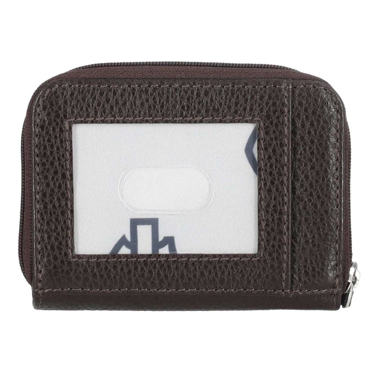 Harley-Davidson® Women's Core Stud B&S Leather Zip Z/A Case Wallet - Dark Brown