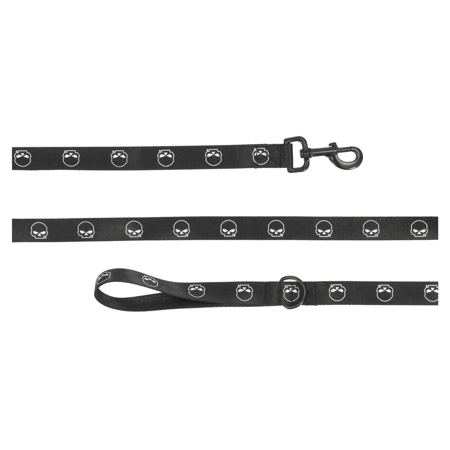 Harley-Davidson® Willie G Skull Logos Polyester Dog Leash