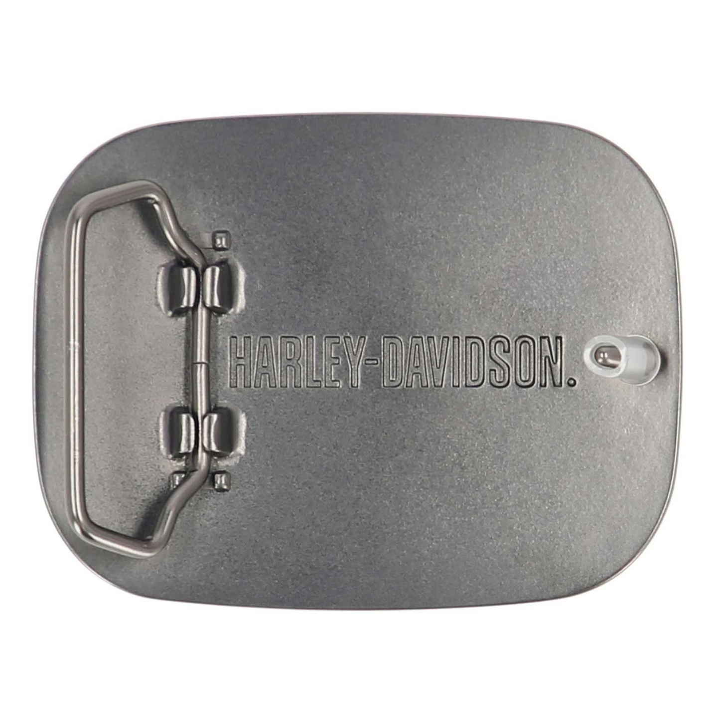 Harley-Davidson® Men's Bar & Shield Pebble Leather Belt Buckle