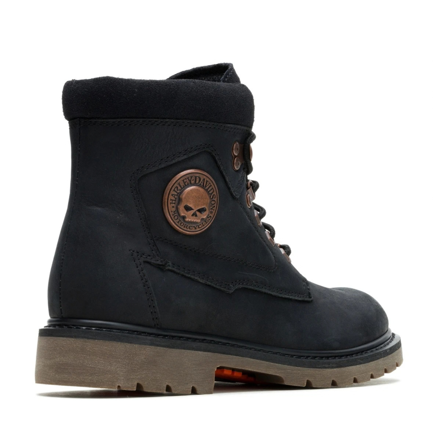 Harley-Davidson® Men's Badlands Skull Motorcycle Riding Boots