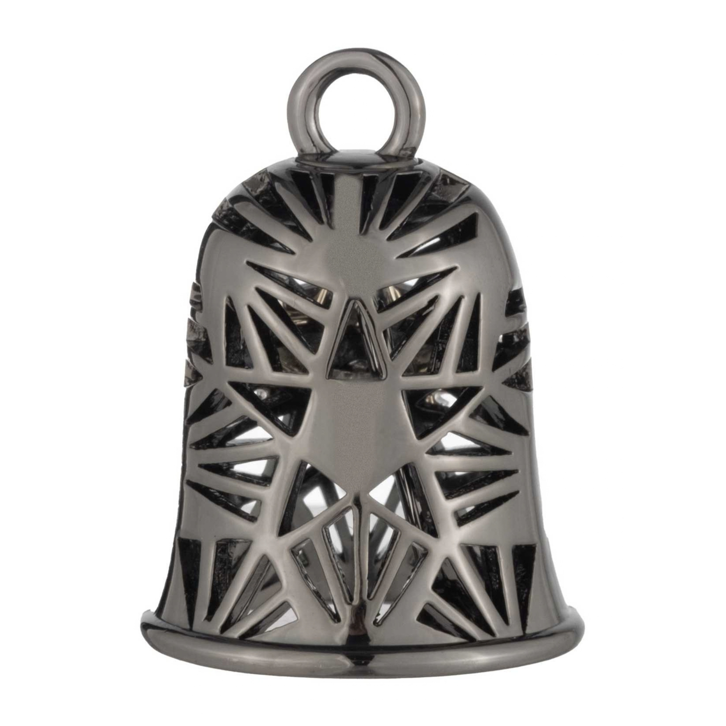 Harley-Davidson® Tri-Tone Plated Star Cut-Out Bar & Shield Logo Ride Bell
