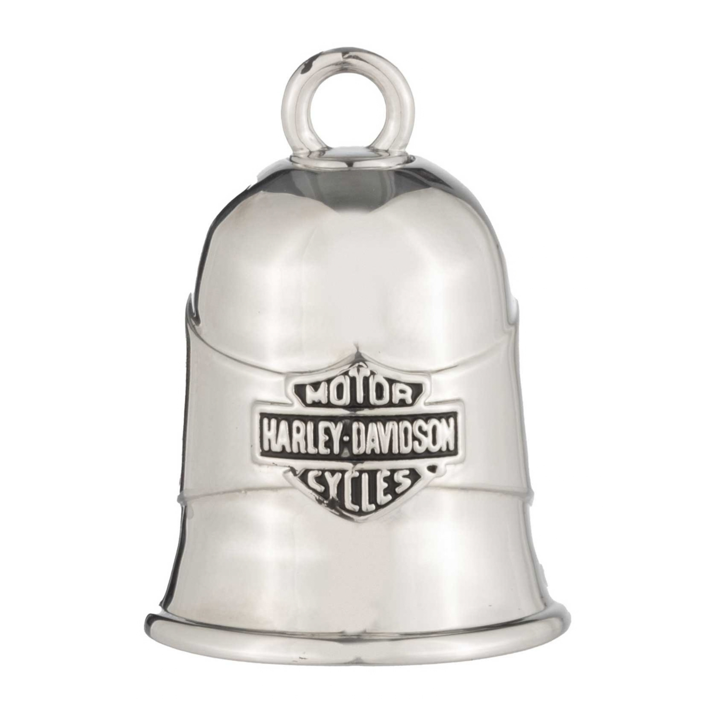 Harley-Davidson® Engraved Rad Dads Ride H-D Ride Bell - Brass Silver Finish
