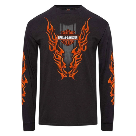 Gasoline Alley Harley-Davidson® Long Sleeve Dealer Tee - Firestorm