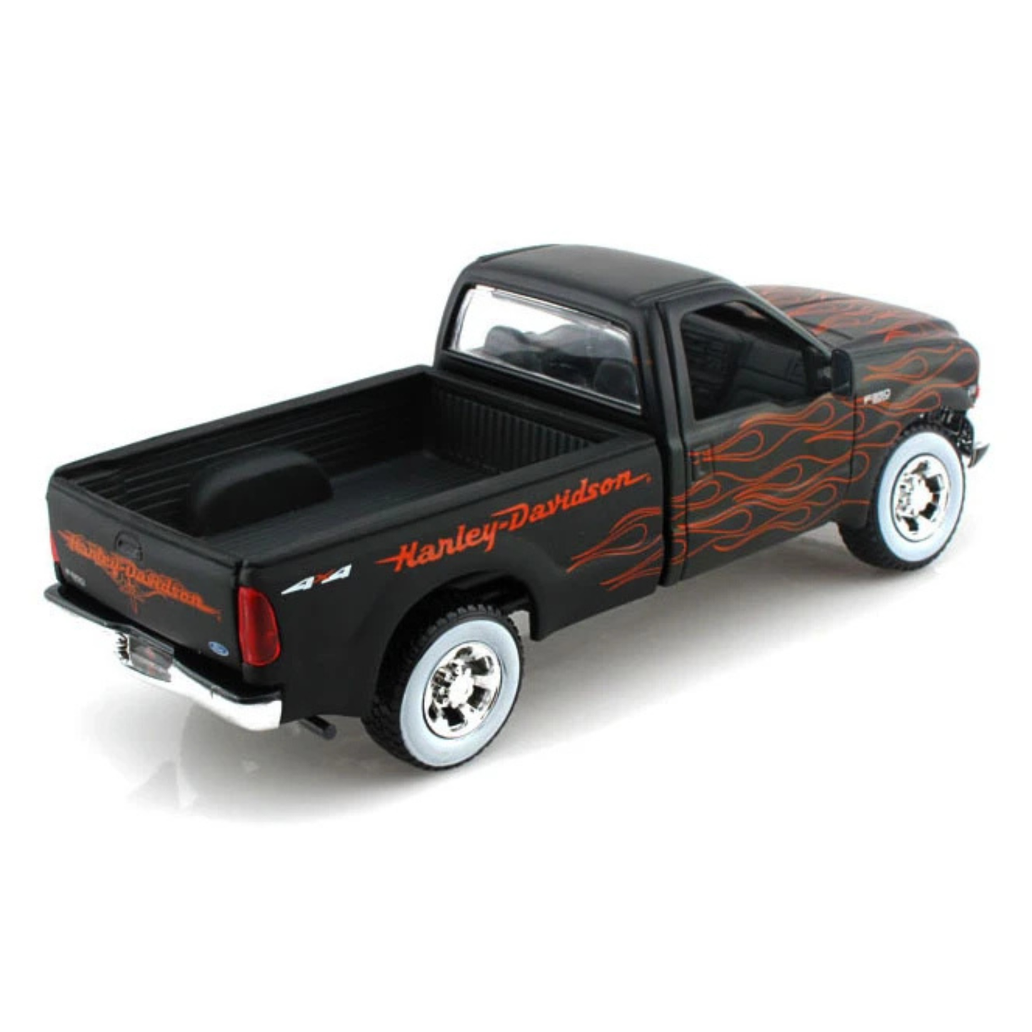 Harley-Davidson® Diecast 1:24 1999 Ford F-350 Pickup & 2002 FXSTB Night Train