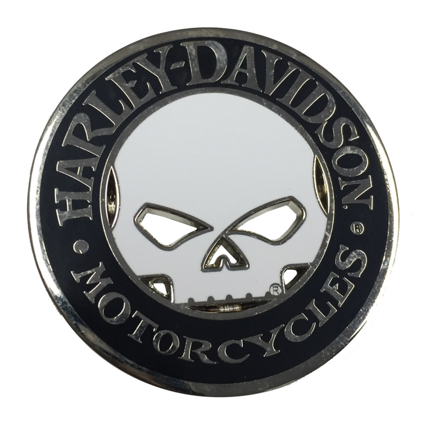 Harley-Davidson® Willie G Skull Cutout Challenge Coin 1.75"