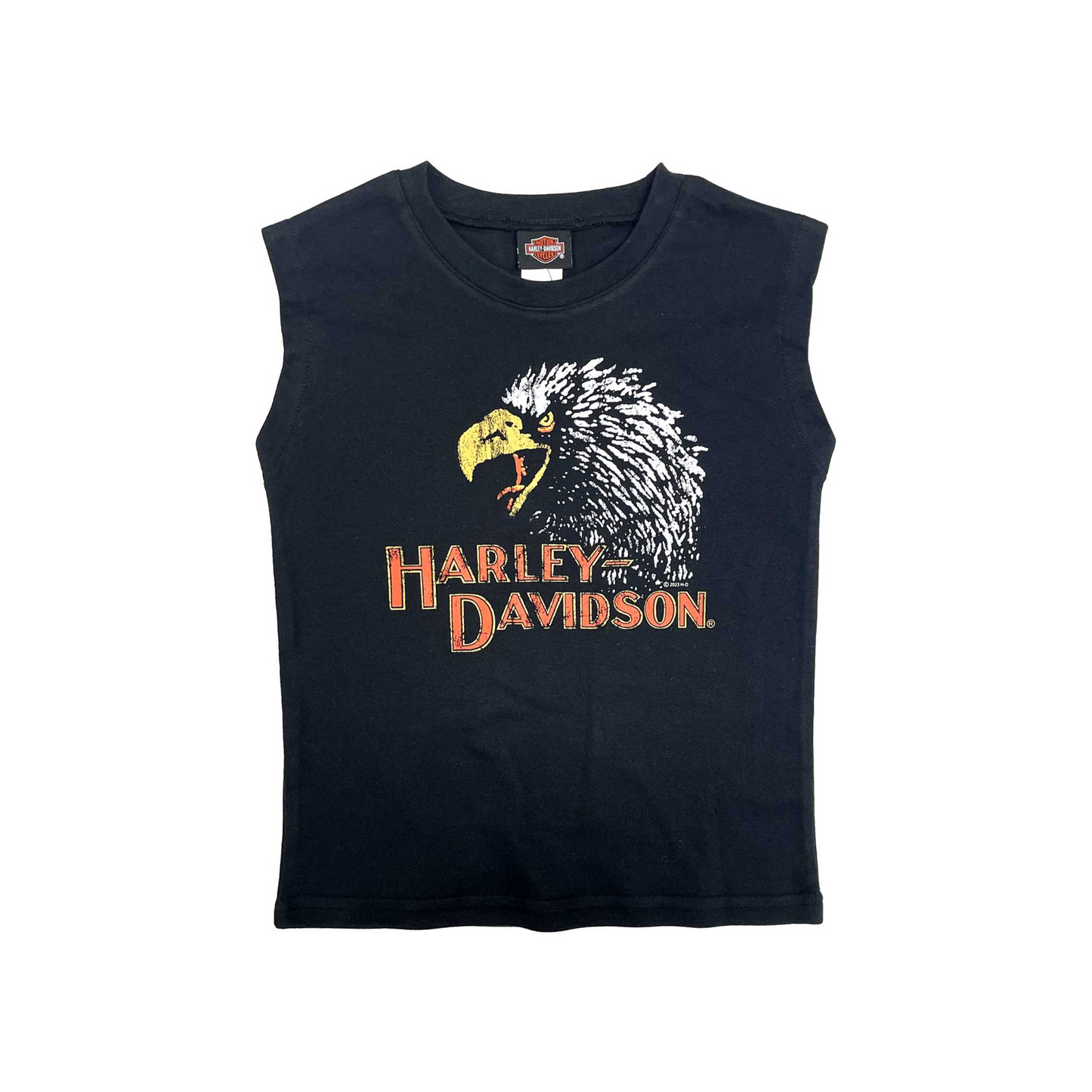 Harley-Davidson® Kids' Eagle Sleeveless Muscle Tee - Black