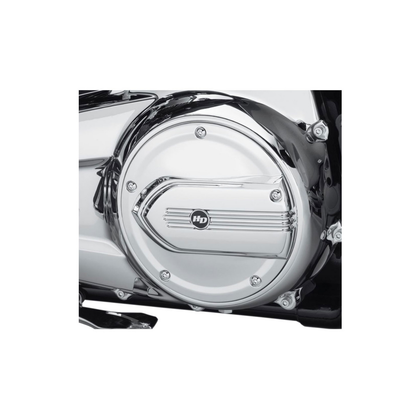 Harley-Davidson® Defiance Derby Cover - Chrome