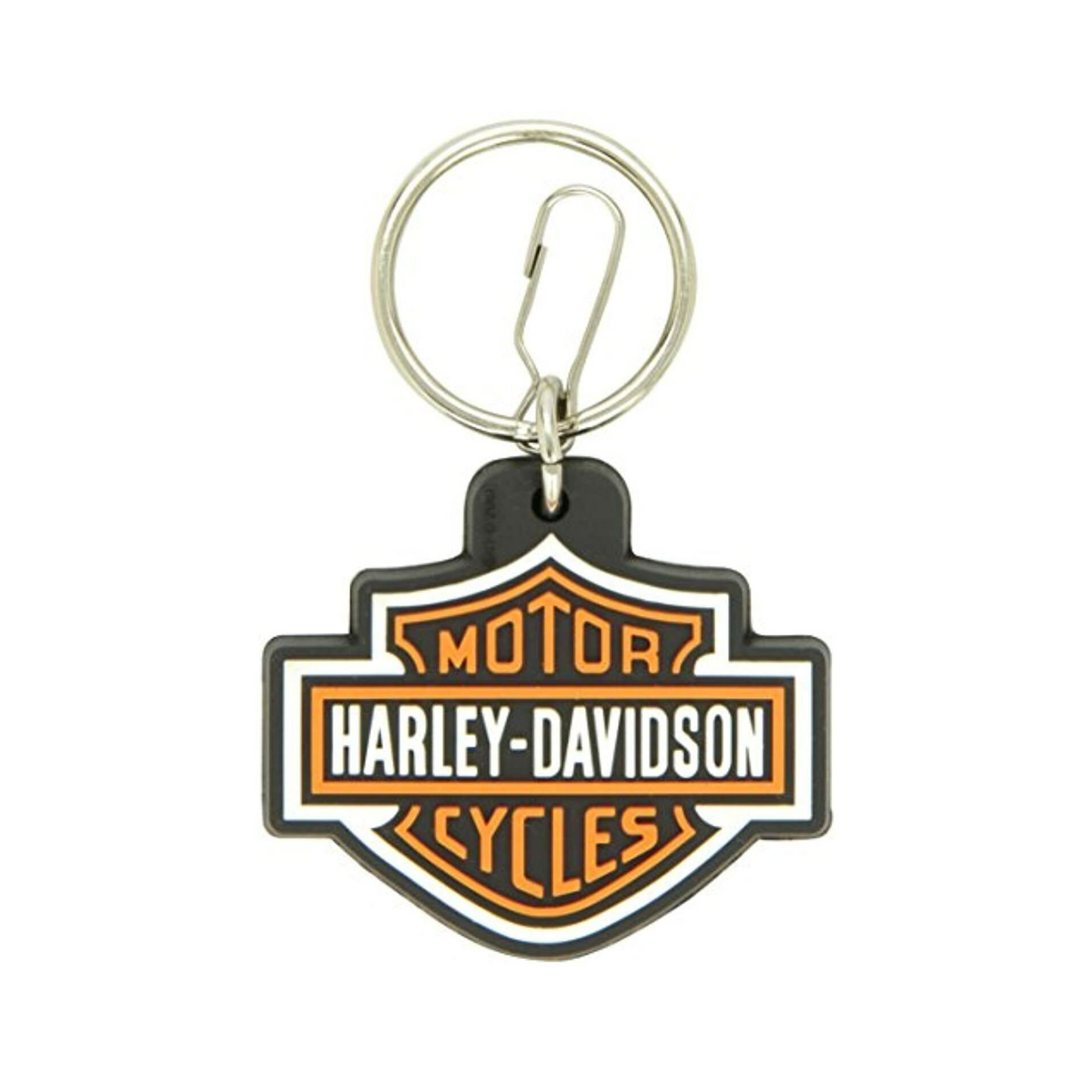 Harley-Davidson® Bar & Shield Logo Rubber Key Chain