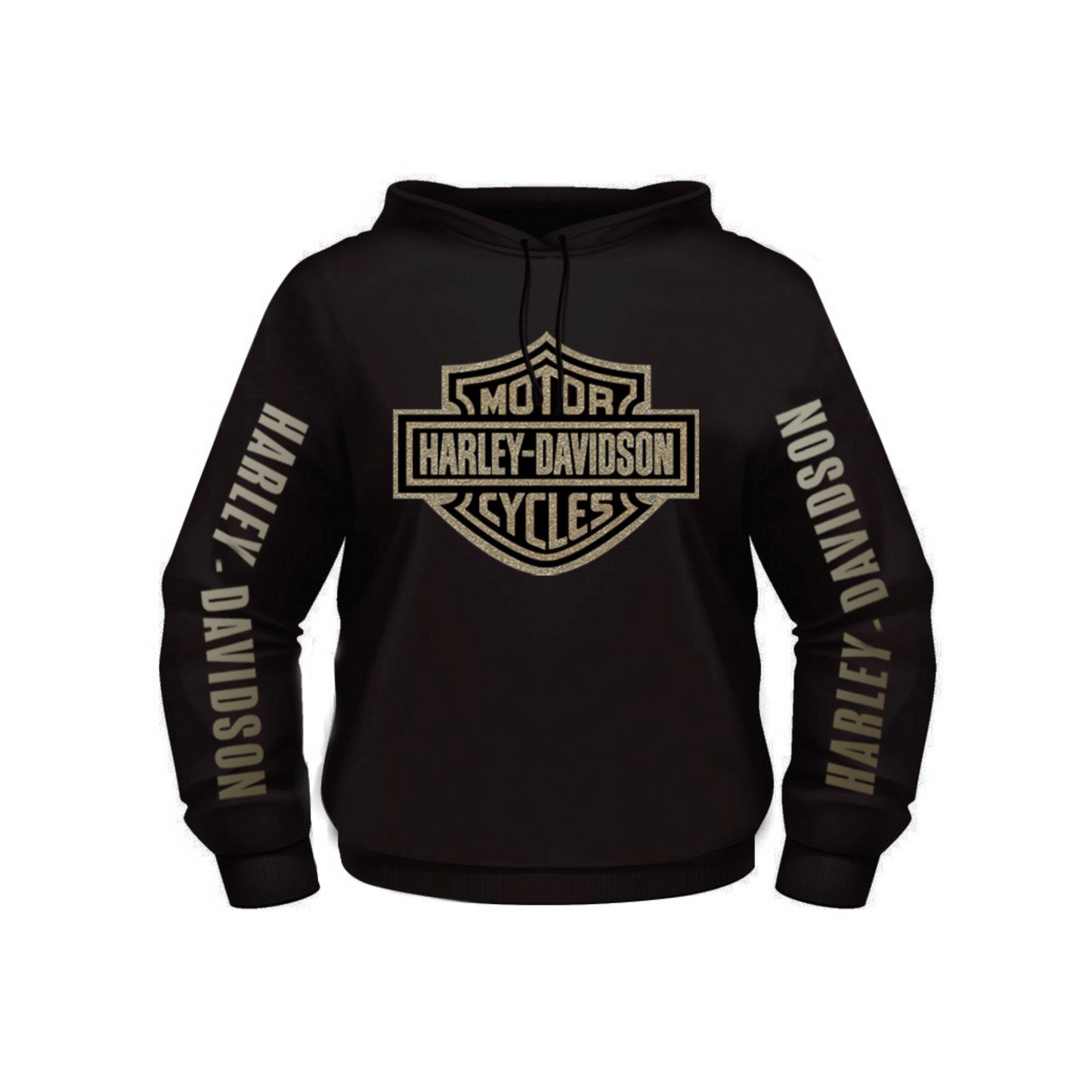 Gasoline Alley Harley-Davidson®  Dealer Hoodie - Bar & Shield Gold