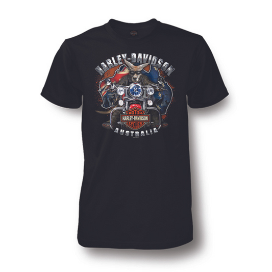 Gasoline Alley Harley-Davidson® Dealer Tee - Boomer Black