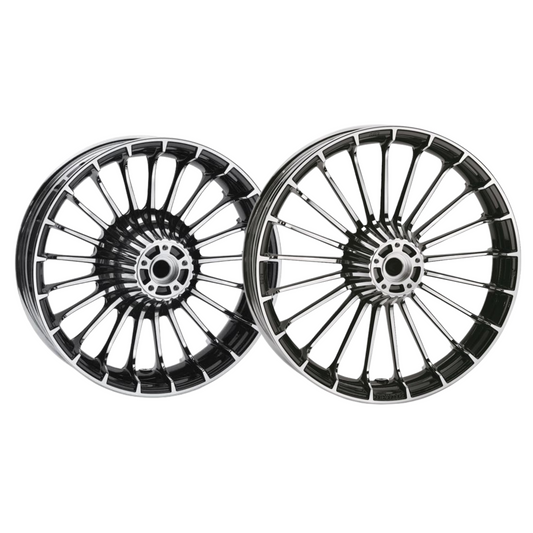 Harley-Davidson® Turbine Wheel Set - Contrast Chrome