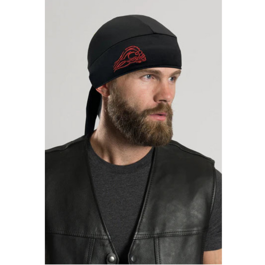 Hair Glove® Skull Embroidery Full-Head Wrap