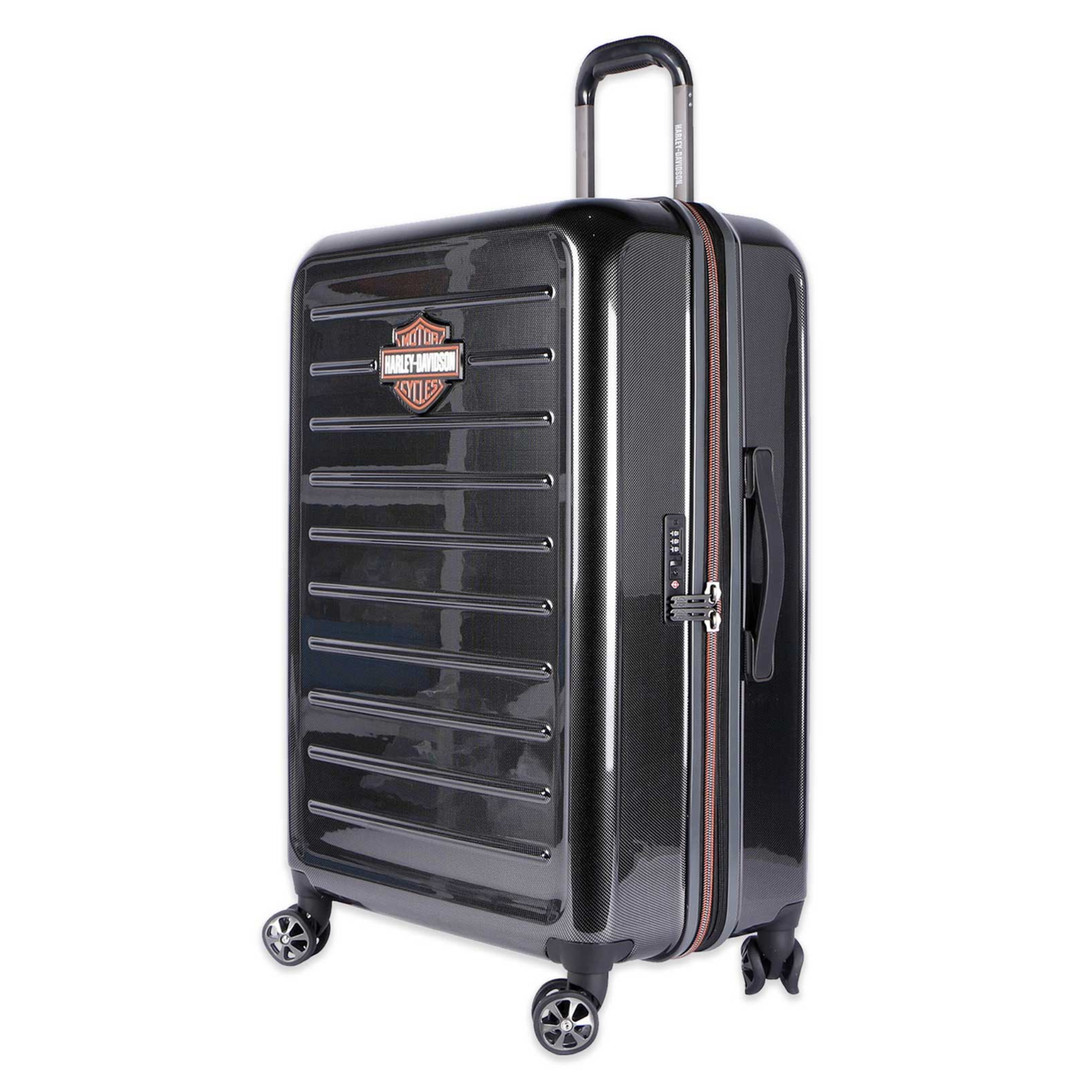 Harley-Davidson® Cruiser Hardside Luggage - Black - 30"