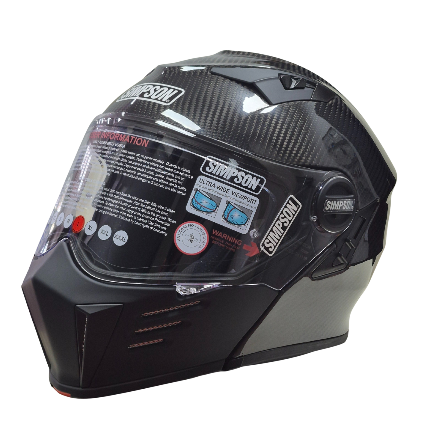 Simpson Mod Bandit Helmet- Carbon