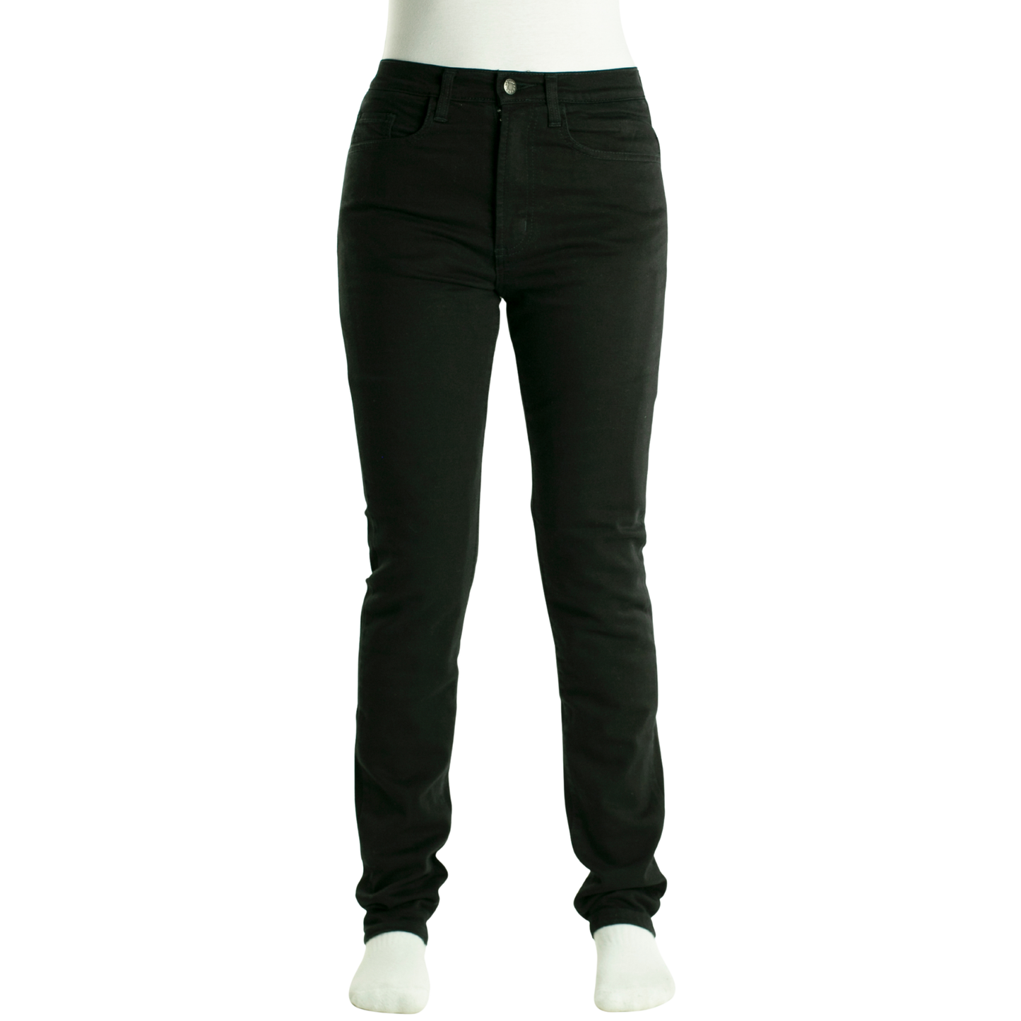 TKD Jeans - Women's Kevlar Lined Amber H/Rise Stretch Slim Black